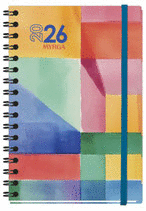 AGENDA MYRGA 2026 LIEBANA COLOURS ACUARELA