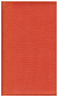 AGENDA DE  BOLSILLO 2017 LI�BANA NARANJA 14,5 X 9 CM