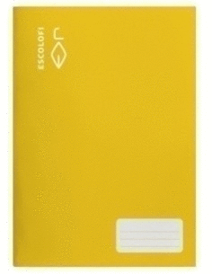 LIBRETA A4 32H 70GR MONTESSORI PAUTA 3, 5 AMARILLO