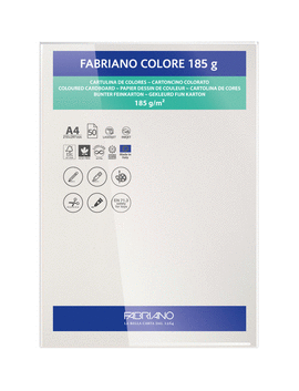 CARTULINA FABRIANO A4 50 UN BLANCA