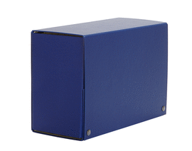 CARPETA PROYECTOS LOMO 150MM CIERRE BROCHES AZUL