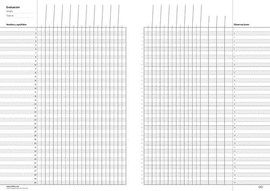 CUADERNO ESCOLAR MEMORANDUM NOTAS PROFESORADO. ADDITIO