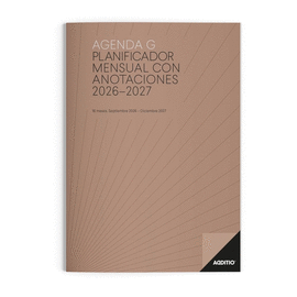AGENDA ESCOLAR PROFESORADO G MES VISTA 2026-2027