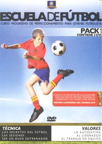 PACK 1 ESCUELA DE FUTBOL 3 DVD
