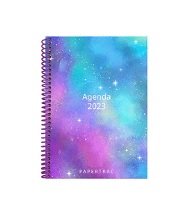 AGENDA ANUAL 2023 DP GALAXY ESPIRAL 145X212 . PAPERTRAC