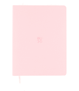 CUADERNO BUJO COLORS L CHERRY.  BULLET JOURNAL. TAKE NOTE