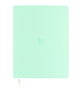 CUADERNO BUJO COLORS L LIME.BULLET JOURNAL. TAKE NOTE