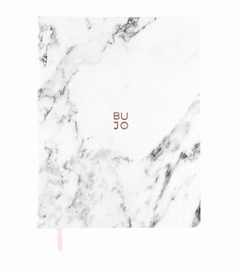 CUADERNO BUJO COLORS L MARBLE. BULLET JOURNAL. TAKE NOTE