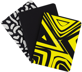 CUADERNOS BUJO A6 UNIVERSE (PACK 3 UDS) FLEXIBLE. TAKENOTE