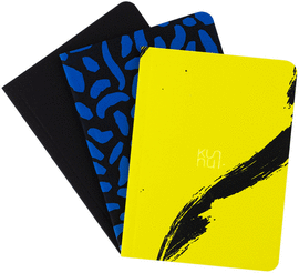 CUADERNOS BUJO A6 PLANET (PACK 3 UDS) FLEXIBLE. TAKENOTE