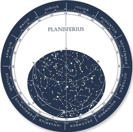 PLANISFERIO CELESTE MEDIANO 20 CMS