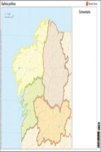 MAPA MUDO POLTICO GALICIA