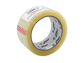 CINTA ADHESIVA ZAP 66 X 50 MM TRANSPARENTE
