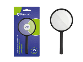 LUPA DOBLE AUMENTO DIAMETRO 75MM. BISMARK