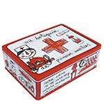 CAJA METALICA BOTIQUIN LAROOM Y ANNA LLENAS