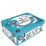 CAJA METALICA LA CAJA DE COSTURA LAROOM Y ANNA LLENAS