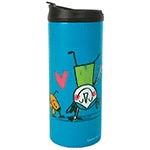 TERMO PARA LIQUIDOS 300ML POR TI HARE EQUILIBRIOS DOBLE PARED INOX & TAP�N ANTIGOTEO 