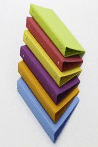 CARPETA 4� 4 ANILLAS 25 MM PVC VERDE