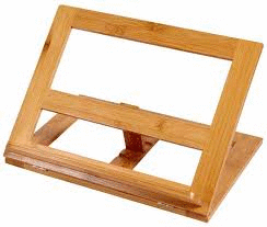 ATRIL SOBREMESA MADERA 33X26,5CM . ALEX BOG ROYMART