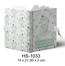 DIARIO TAMA�O A5 CON CANDADO CATCH YOUR STAR