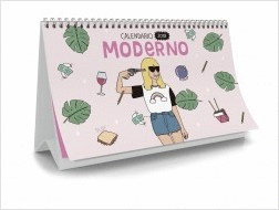CALENDARIO DE MESA MODERNA DE PUEBLO TANTANFAN