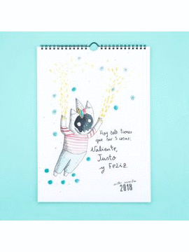 CALENDARIO DE PARED AITOR SARAIBA TANTANFAN 