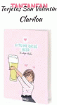 TARJETA SAN VALENT�N CLARILOU SI T� ME DICES BEER