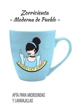 TAZA ZORRICIENTA  MODERNA DE PUEBLO