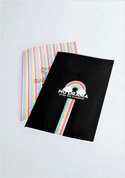 PACK 2 CUADERNOS COSIDOS LA VECINA RUBIA - ARCOIRIS TANTANFAN