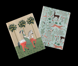 PACK 2 CUADERNOS COSIDOS BRIANDA.TANTANFAN