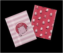 PACK 2 CUADERNOS COSIDOS LYONA