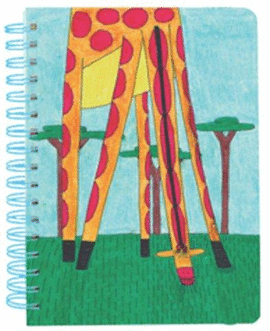 LIBRETA TAPA DURA A5 ALGO DE JAIME JIRAFA. TANTANFAN