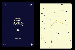 PACK 2 CUADERNOS GRAPADOS A6 HOR�SCOPO NEGRO - ARIES