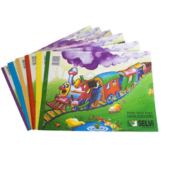 CUADERNO 24X32 10H CARTULINA BLANCA. SELVI