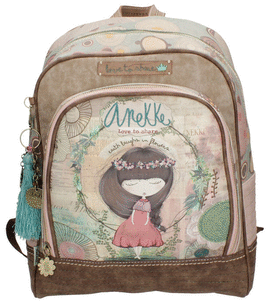 MOCHILA 32CM ANEKKE NATURE