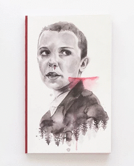 CUADERNO NOTEBOOK ELEVEN. STRAGER THINGS.MARTA WATERME.