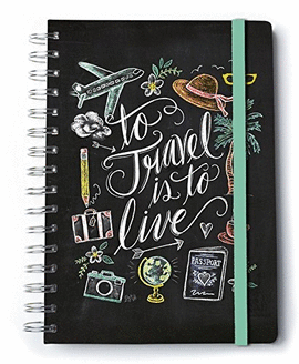 CUADERNO PAUTADO TAPA FORRADA PREMIUM A5 LILY & VAL. ERIK