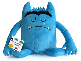 PELUCHE MONSTRUO DE COLORES (AZUL)