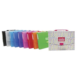 MALETIN PP CON ASA COLOR LINE COLORES SURTIDOS. FRAGA