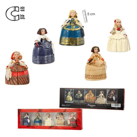 SET 5 IMANES MENINAS CL�SICAS