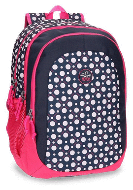 MOCHILA 44CM ADAPTABLE A CARRO FLAMENCA NEGRO