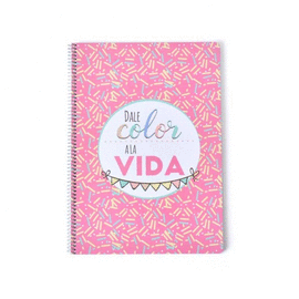 CUADERNO CUADRICULADO TAPA DURA A4 5X5 AMELIE CLASSIC 2. ERIK