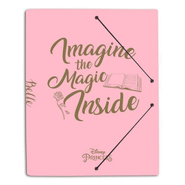 CARPETA SOLAPAS BEAUTY & THE BEAST IMAGINE THE MAGIC INSIDE. ERIK