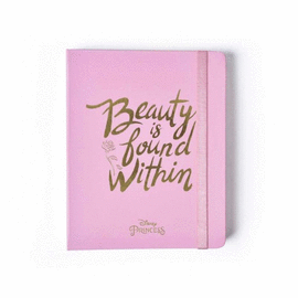 CUADERNO PUNTEADO PREMIUM A5 SPINE BEAUTY & THE BEAST BEAUTY IS FOUND