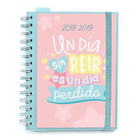 AGENDA ESCOLAR 2018/2019 SEMANA VISTA WIRE-O CAROUGE. ERIK