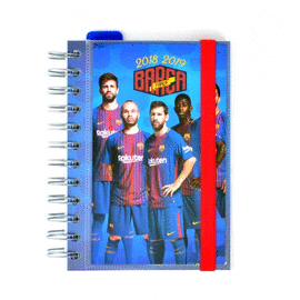 AGENDA ESCOLAR 2018/2019 DP WIRE-O MULTILING�E FC BARCELONA. ERIK