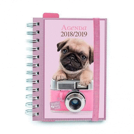 AGENDA ESCOLAR 2018/2019 DA PGINA WIRE-O STUDIO PETS DOG. ERIK