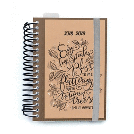 AGENDA ESCOLAR 2018/2019 D�A P�GINA ESPIRAL LILY & VAL. ERIK