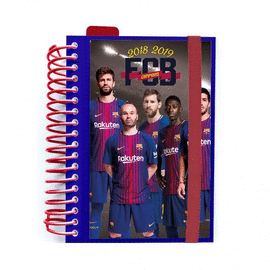 AGENDA ESCOLAR 2018/2019 D�A P�GINA ESPIRAL FC BARCELONA. ERIK