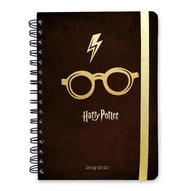 AGENDA ESCOLAR S/V 2019/2020 A5 12 MESES HARRY POTTER
